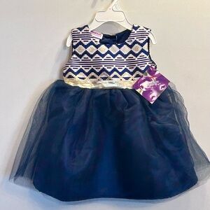 Blueberri Boulevard Navy Blue  Sleeveless Dress: 24 Mon: Perfect for Easter! NWT